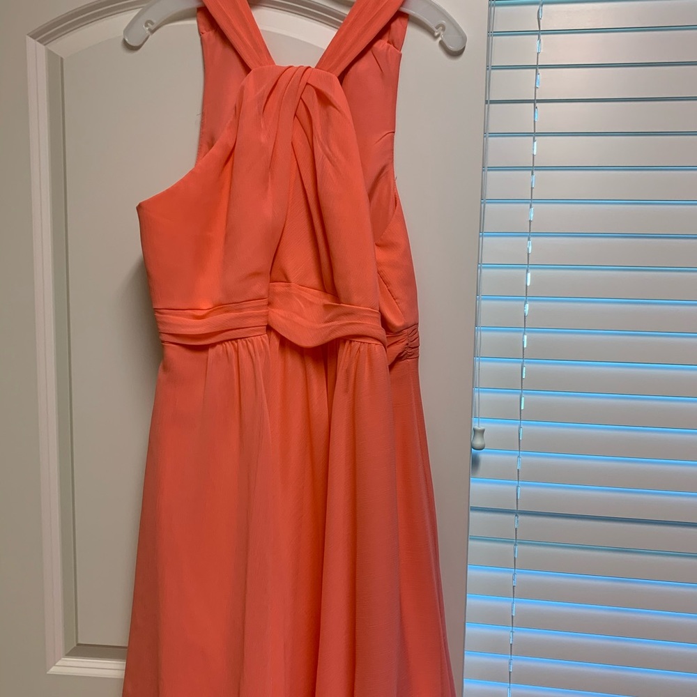COPY - David’s bridal coral size 16 dress